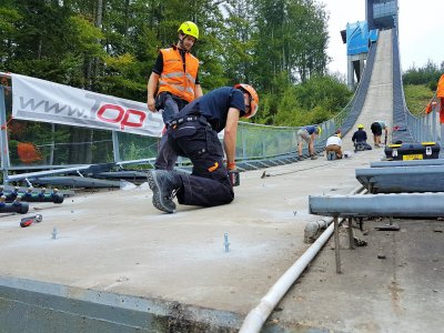 Modernizacja rozbiegu na skoczni im. A. Małysza